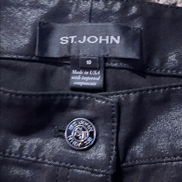 F26 St John Black Sparkle Pants - Picture 4 of 7